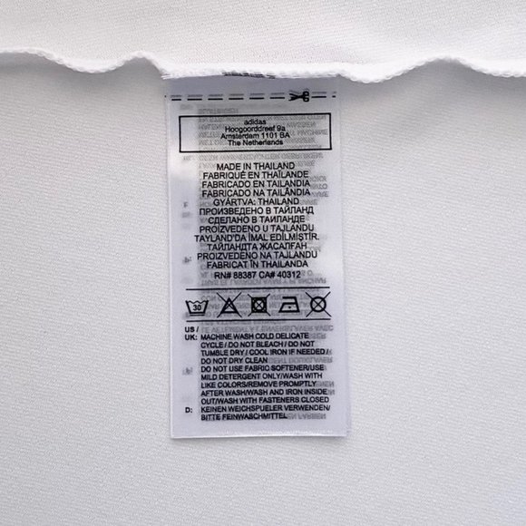 NWOT Adidas Club Mid-layer 1/4 Zip Long Sleeve Women - White, Black size M - Picture 10 of 11